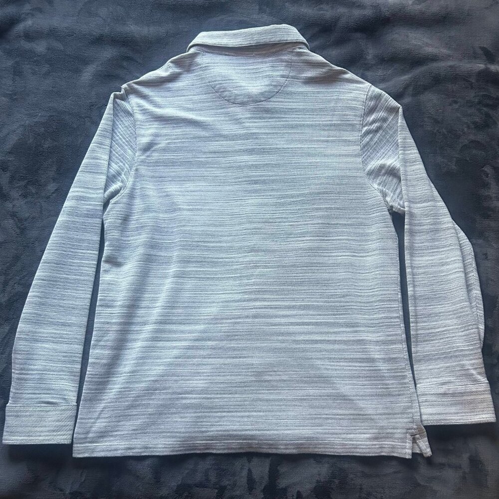 Scotch & Soda Long Sleeve Button Shirt XL Gray - Picture 3 of 10